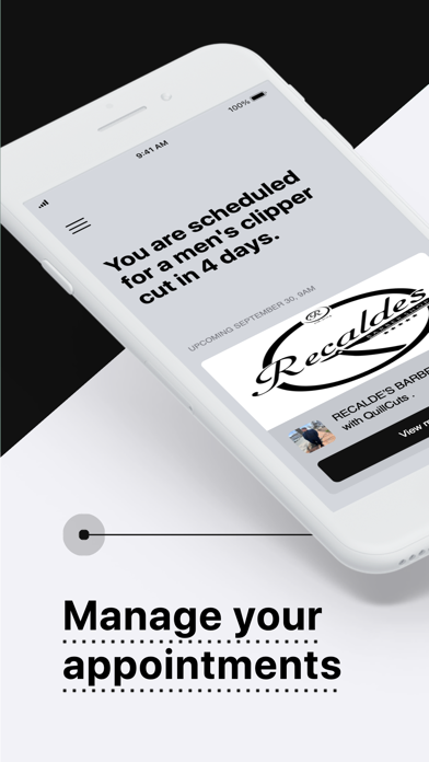 Recalde’s BarberShop iPhone screenshot 2 - Lifestyle app