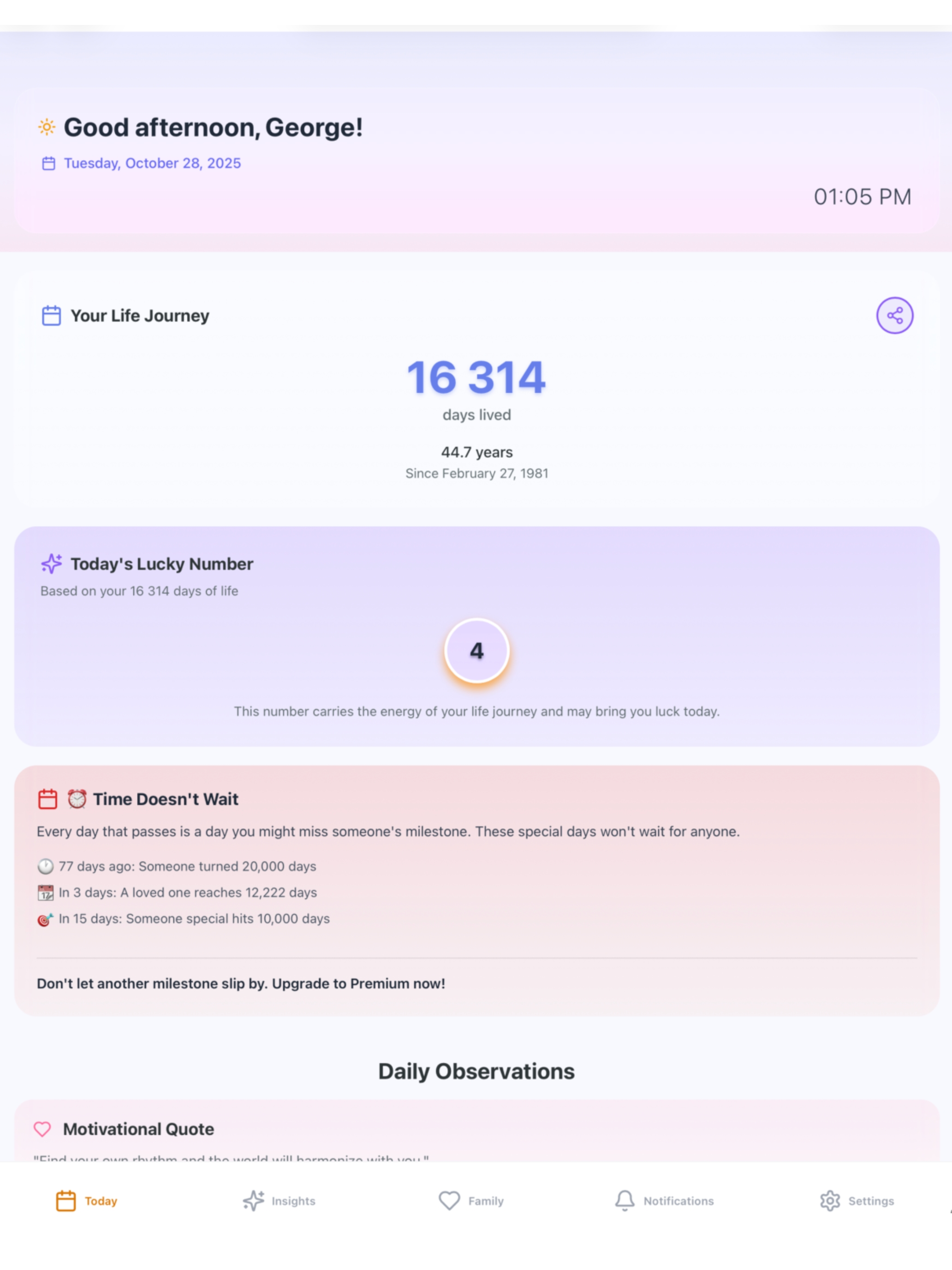Life Days Tracker screenshot 12