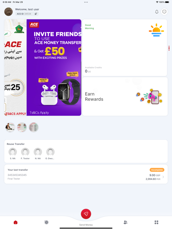 Screenshot #6 pour ACE Money Transfer: Envoi Cash