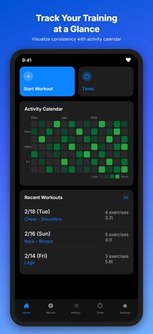 Logift - Workout Tracker Screenshot 1 of 6