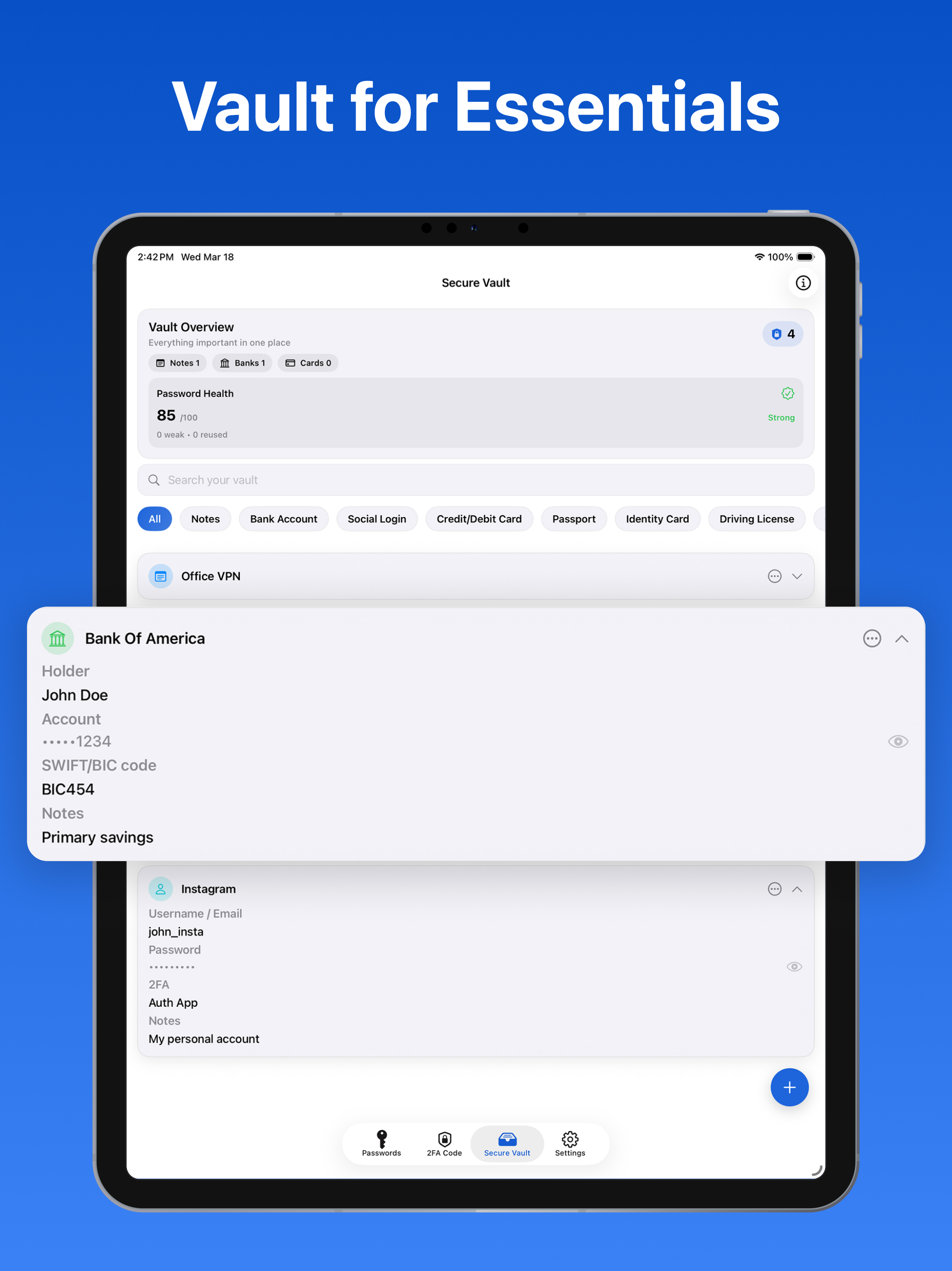 App For MS Authenticator - OTP screenshot 16