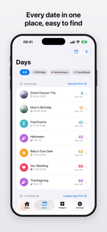 Timenest: Countdown Widgets Screenshot 5 of 8