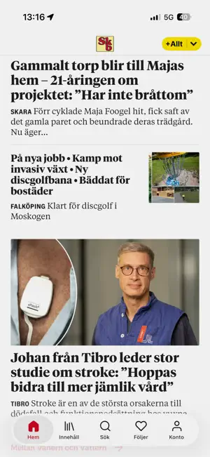 Skaraborgsbygden Nyheter screenshot 2