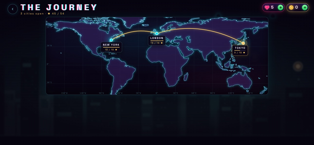 Screenshot 3 of Neon Driftline