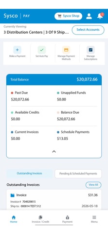 Sysco Pay Screenshot 2 of 4