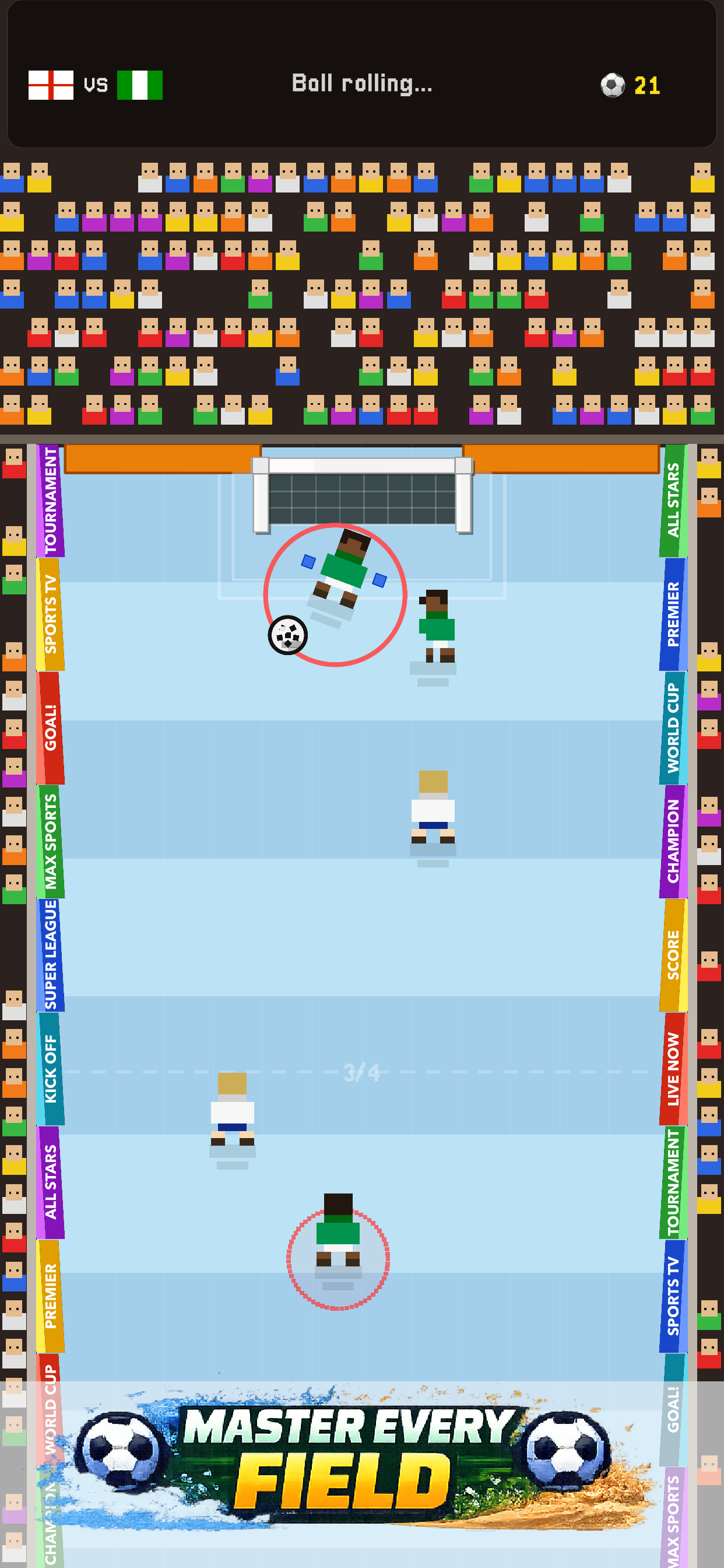 Soccer Road to Cup screenshot 4