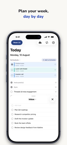 Weekr: Weekly & Daily Planner iPhone screenshot