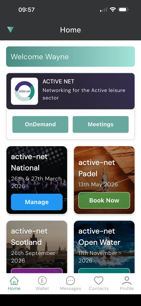 Screenshot #2 pour active-net: Networking Events