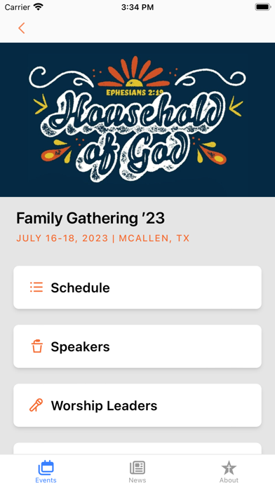 Texas Baptists Screenshot
