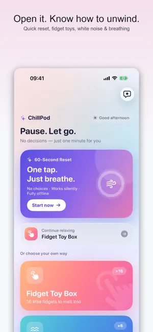 ChillPod screenshot 2