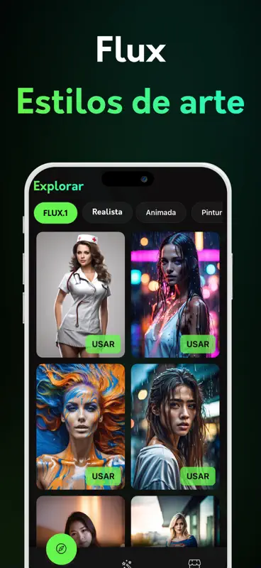 FLUX AI: AI Bild Generator screenshot 2 of 6