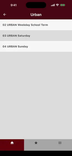 TBS Bus Tracker screenshot 2