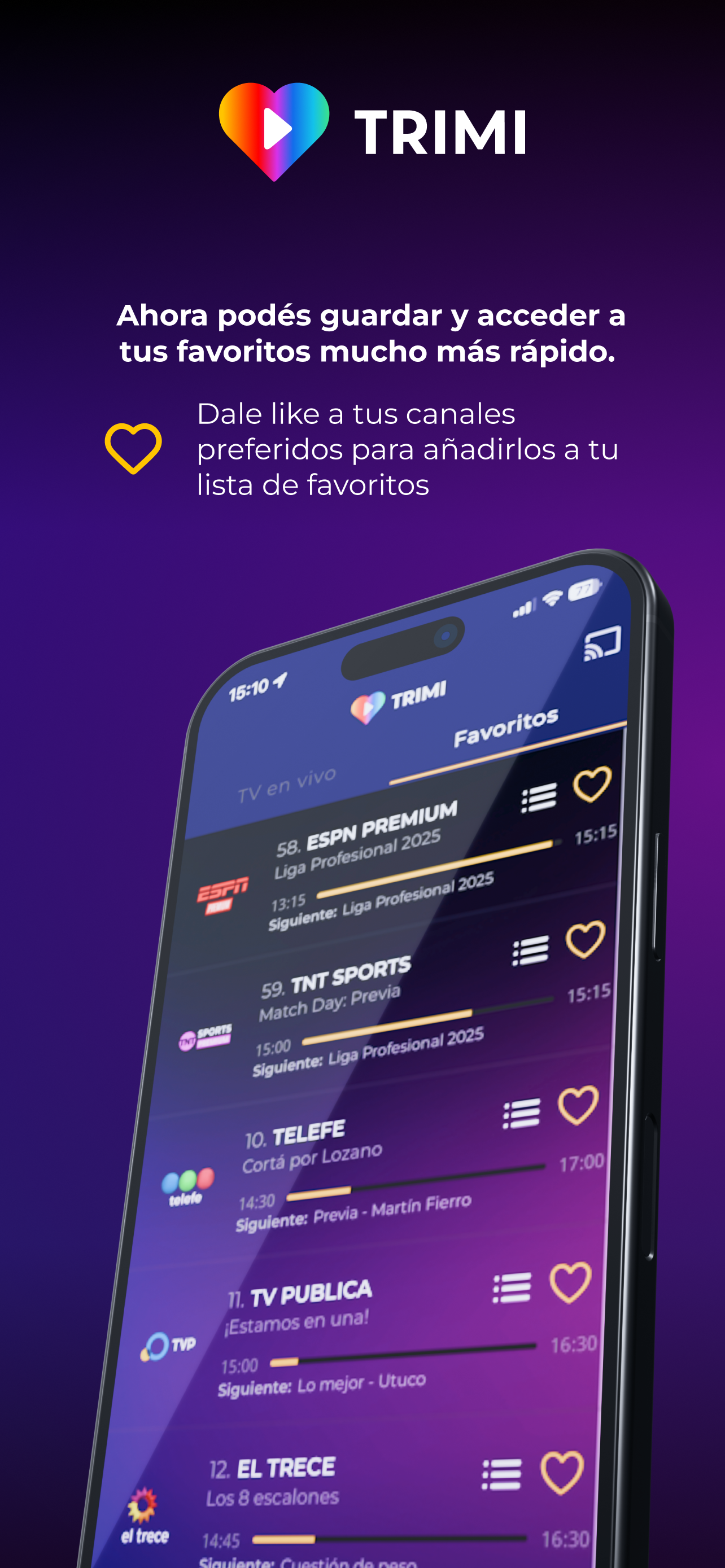 Trimi: TV en VIVO screenshot 4