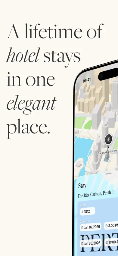 Awaybook: Hotel Tracker screenshot 1
