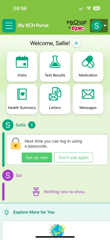My RCH Portal screenshot 2 of 4