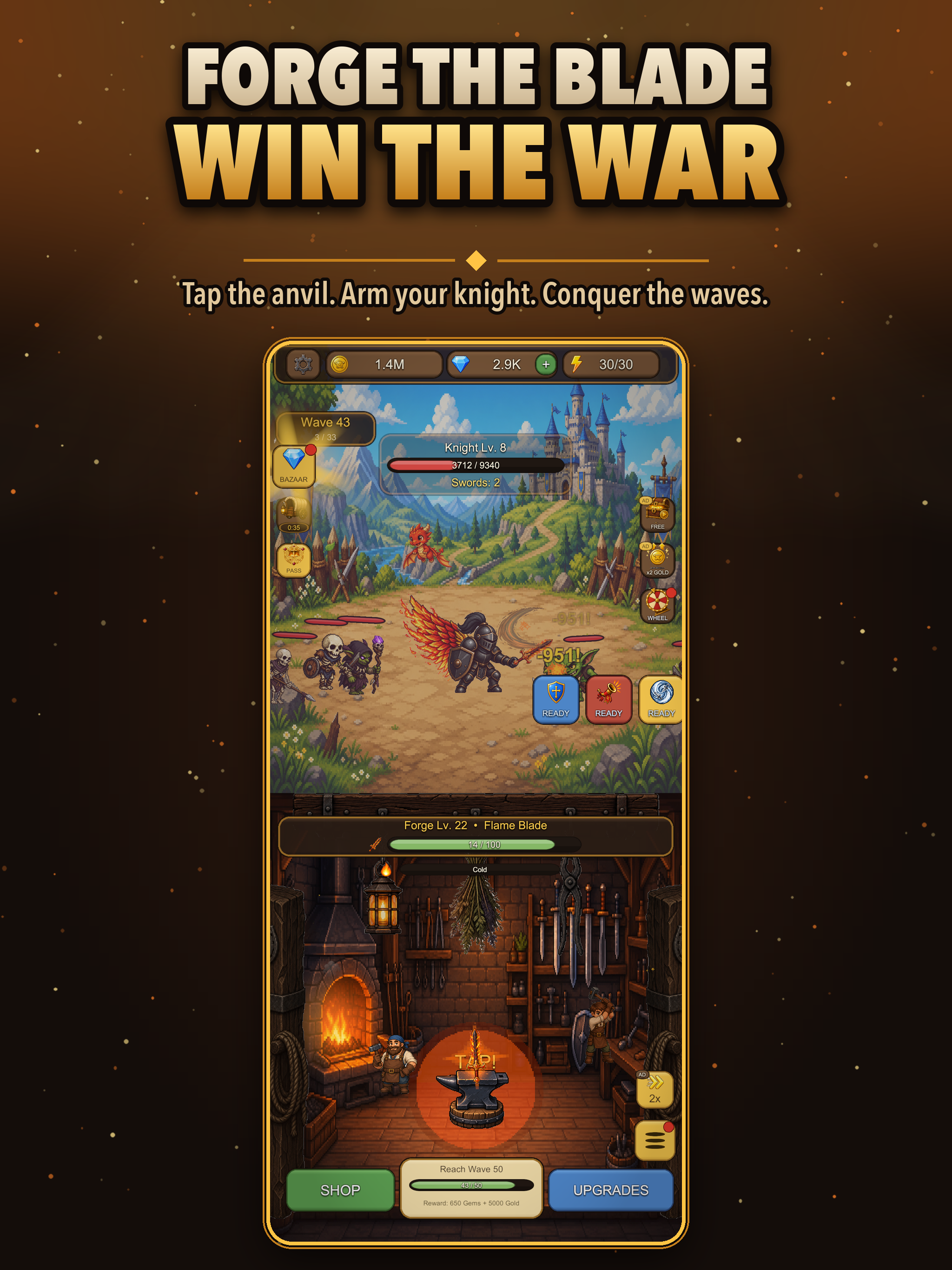 Forge Heroes: Idle RPG screenshot 8