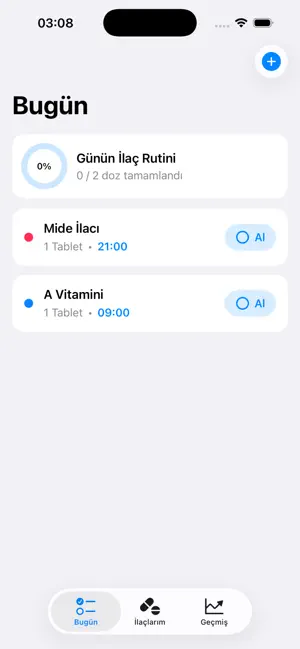 İlaç Saati ve Hatırlatıcı screenshot 1