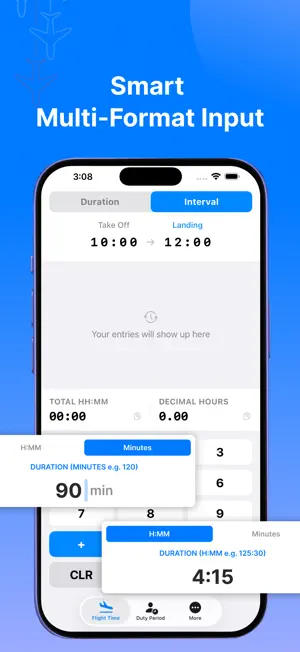 Flight Time & FDP: Avion Calc screenshot 3