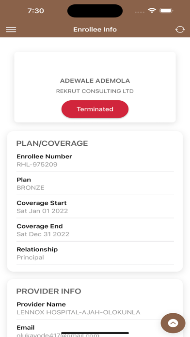 myRothauge Mobile Screenshot