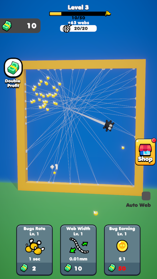 #4. Idle Spider Web (iOS) 来自: Minidragon