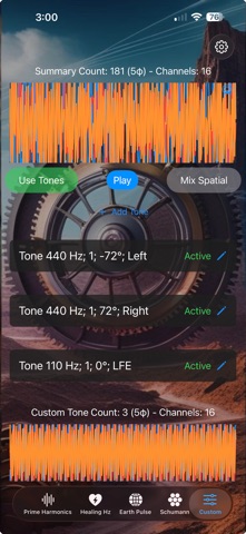 K3 Tones iPhone screenshot
