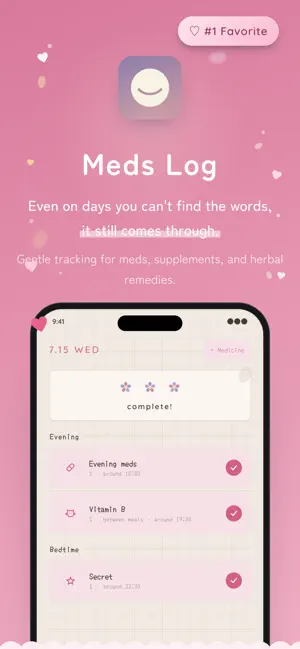 Pill Reminder: Cute Dose Alarm screenshot 1