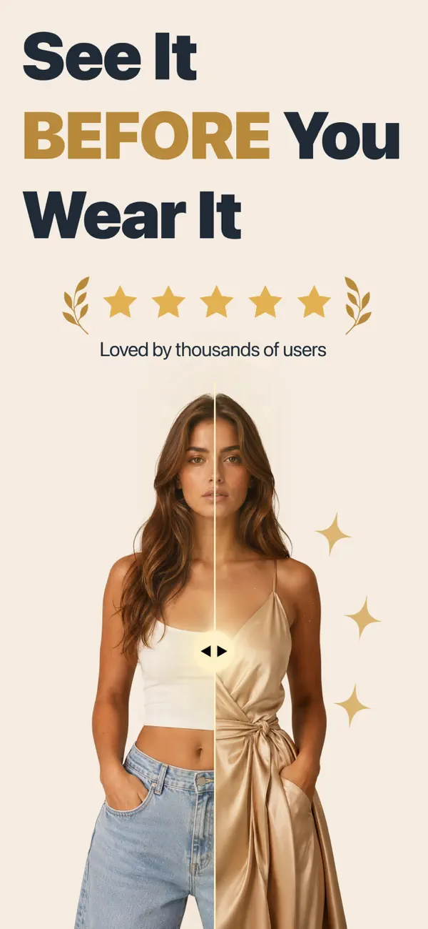 Screenshot #1 pour AI Outfit Changer: Eztry