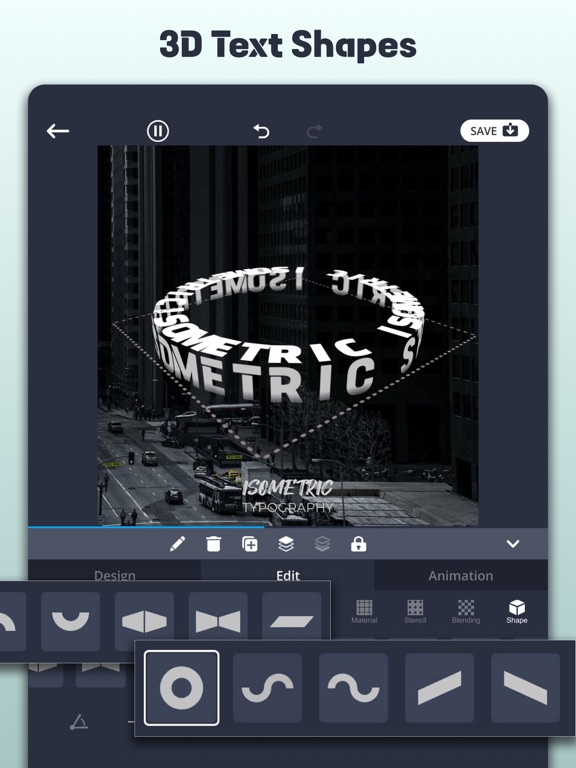 Tenada AI Photo Graphic Design iPad screenshot 4 - Graphics & Design app