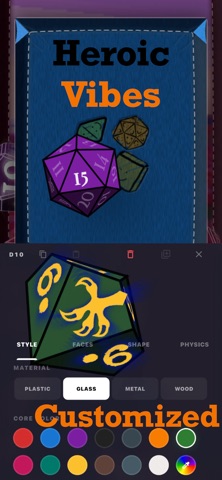 Phroller - RPGs War/Boardgames iPhone screenshot