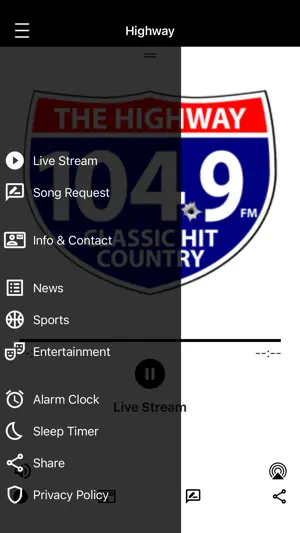 Highway 104.9 screenshot 2