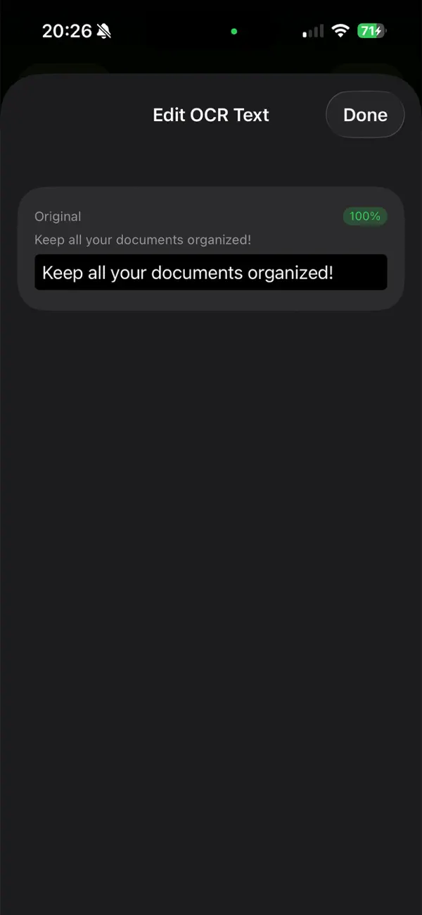 #6. Document Scanner App (iOS) Ved: Jose Gerardo Palma Duran