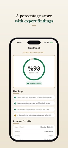 LuxProof: Bag Authenticator Screenshot 2 of 5