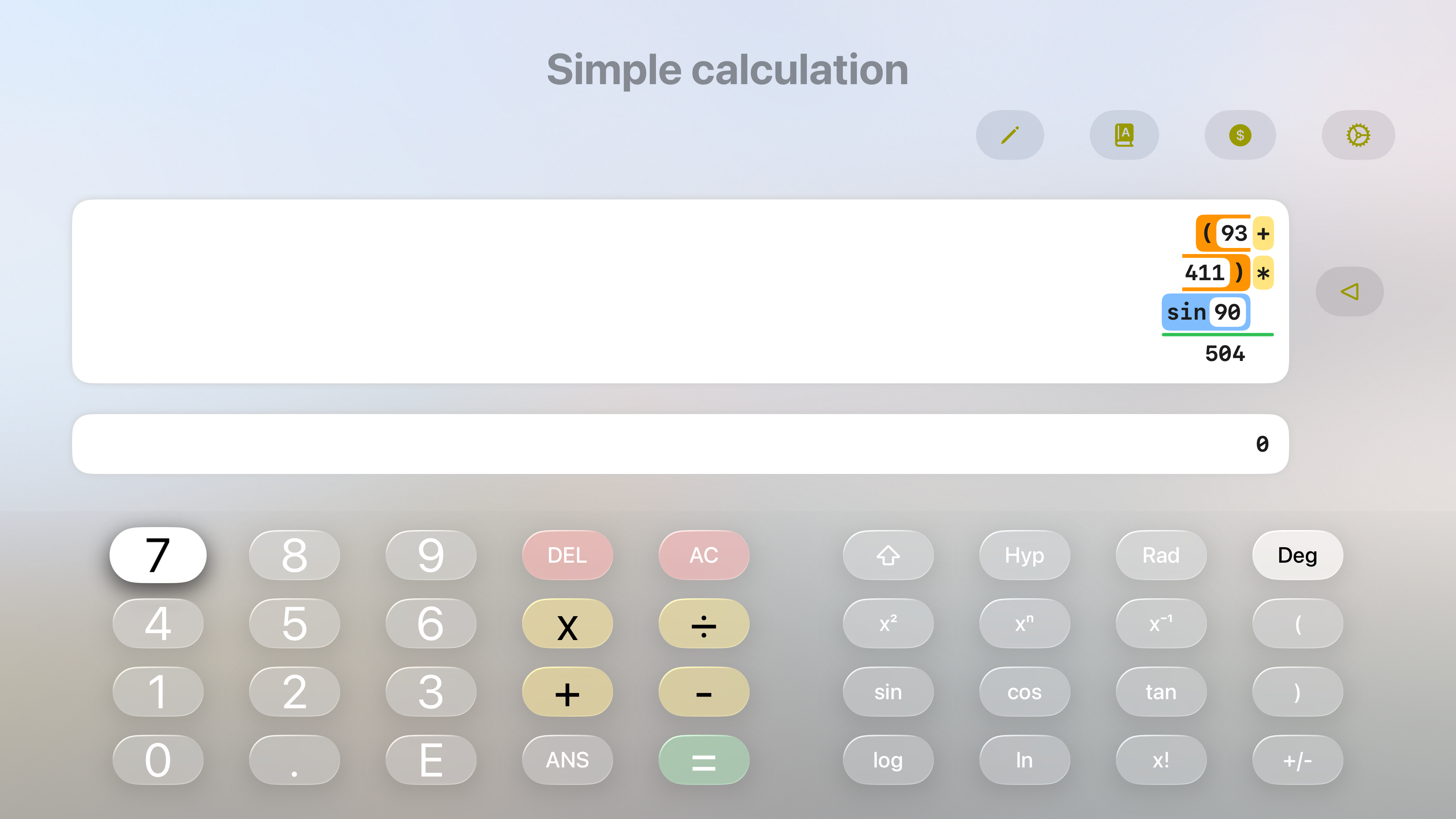 ExtCalc screenshot 24