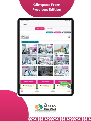Bharat Tex Connect iPad screenshot 4