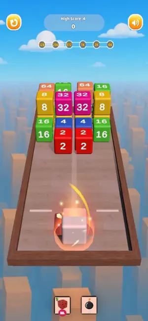 Chain Cube 2048 : Merge Number screenshot 3