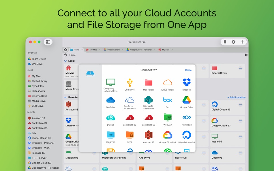 #1. FileBrowser Pro (macOS) Tekijänä: Stratospherix Ltd