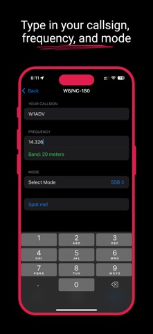 Offline Spotter for POTA/SOTA screenshot