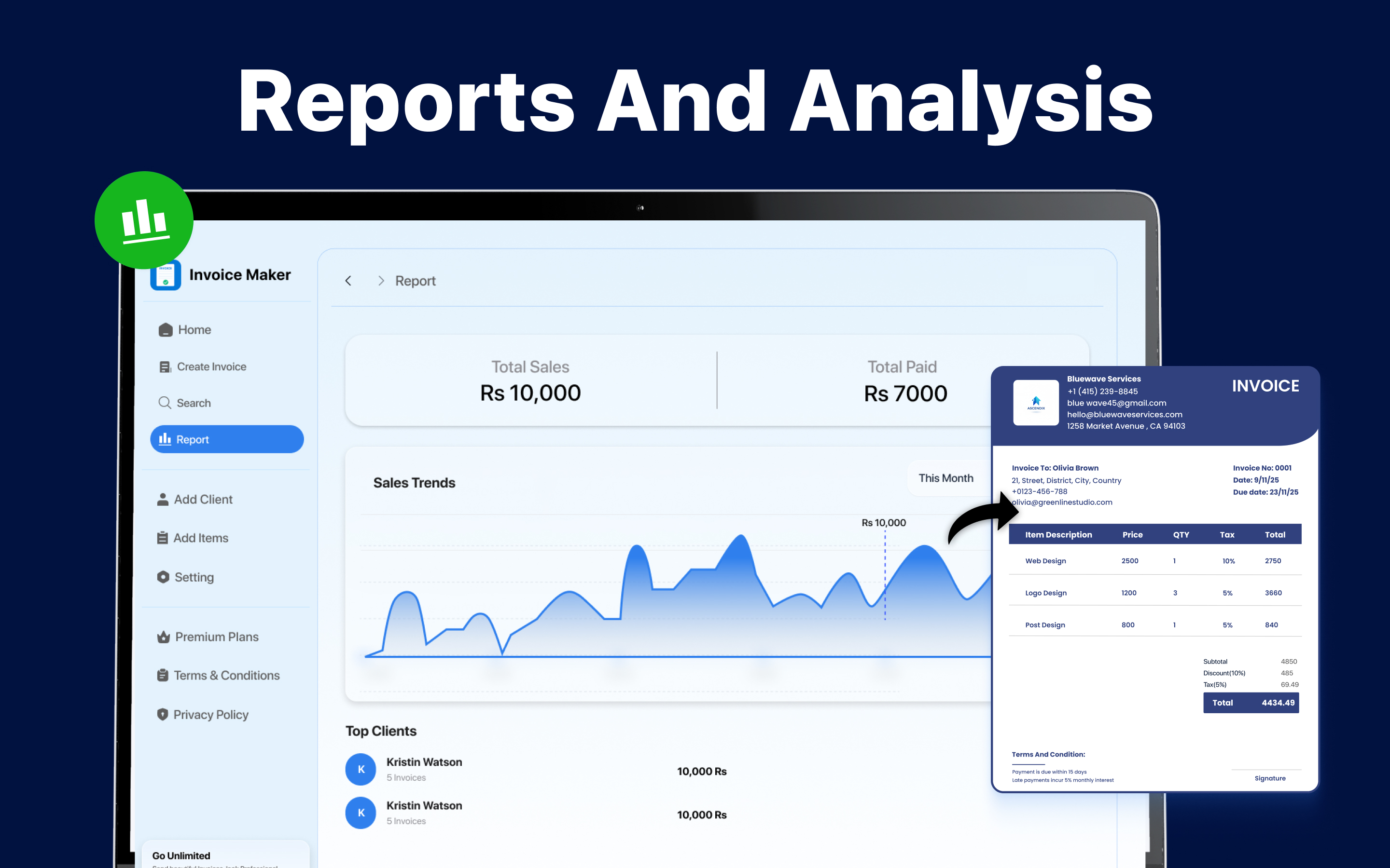 Invoice Maker - Billtavo screenshot 19