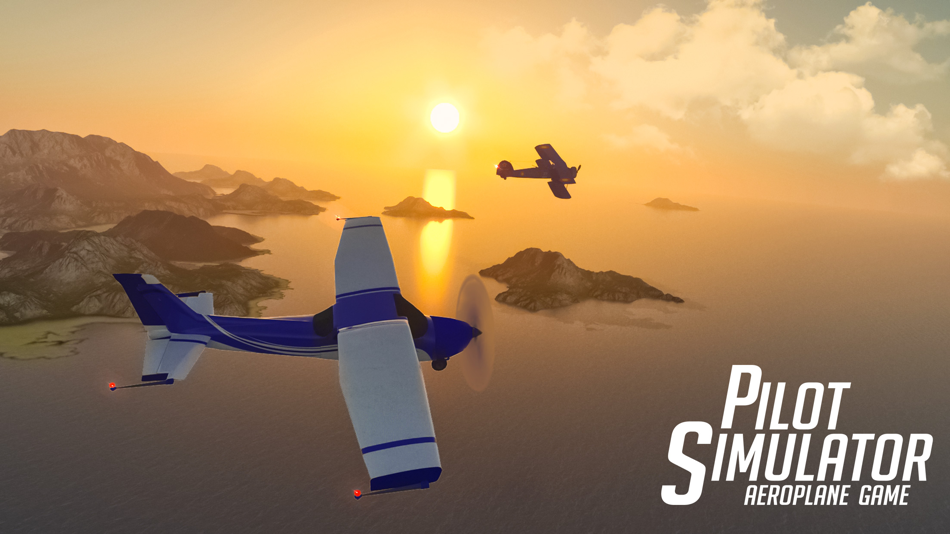#3. Plane Simulator: Plane Games (iOS) By: Muhammad Hussain