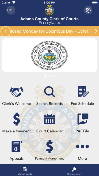 Adams County Clerk of Courts