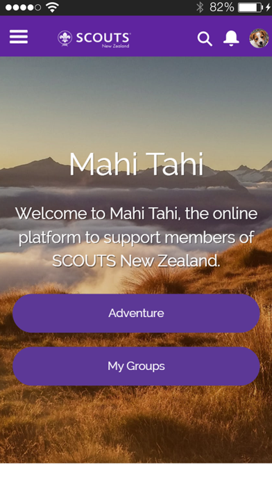 Mahi Tahi - Scouts New Zealand app screenshot