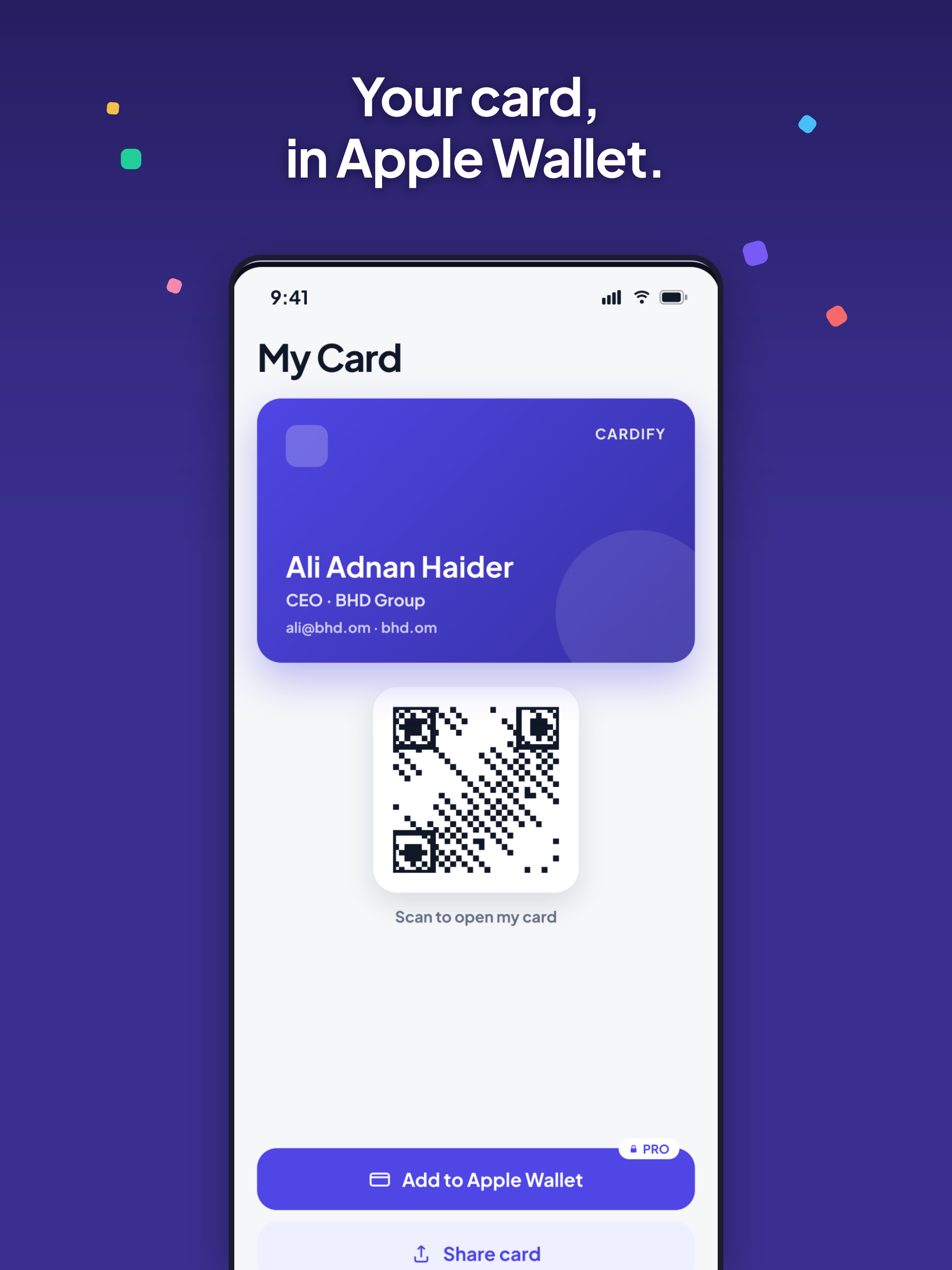 Cardify: Business Card Scanner screenshot 9