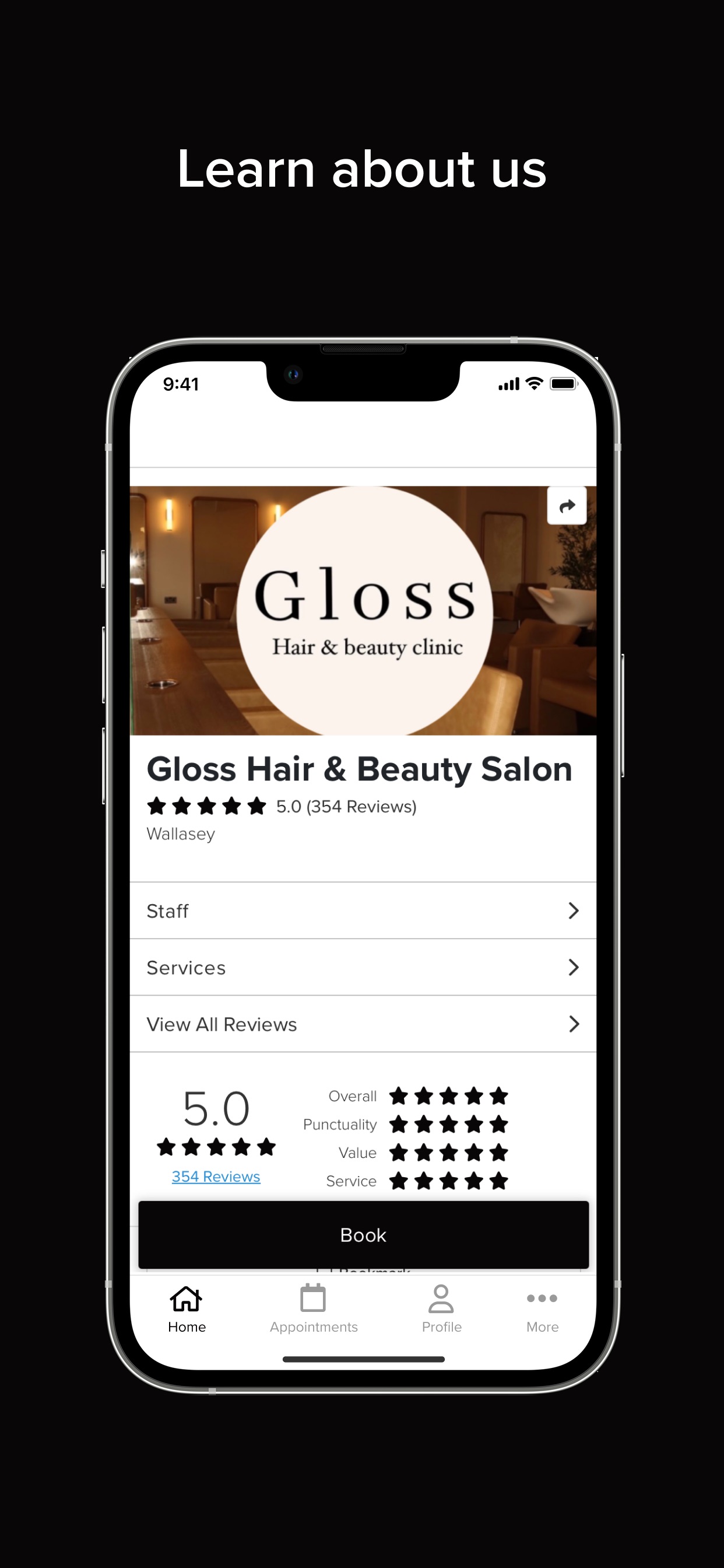 Screenshot 2 of Gloss Hair & Beauty Clinic