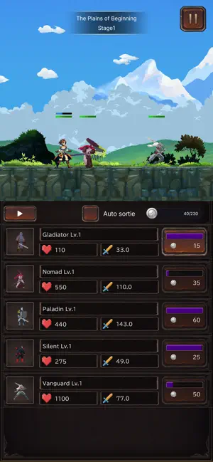 Hack & Craft Shop: Idle RPG screenshot 1