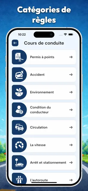 code de la route france screenshot 2
