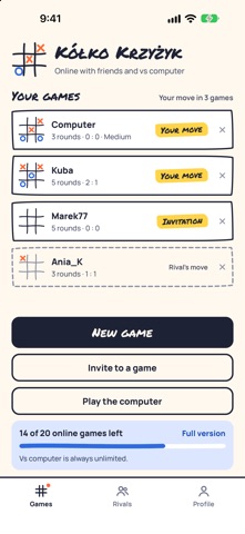 Gra w Kółko Krzyżyk screenshot 2