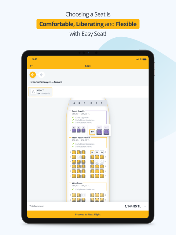 Pegasus: Cheap Flight Tickets iPad screenshot 5 - Travel app