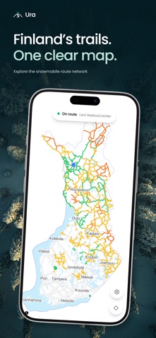 Ura: Snowmobile Routes skærmbillede 2