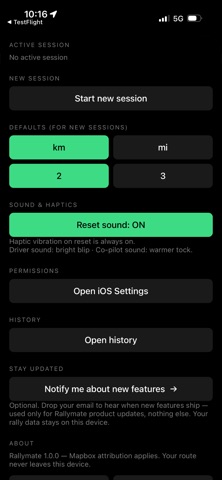 RallyMate: Rally Tripmeter screenshot