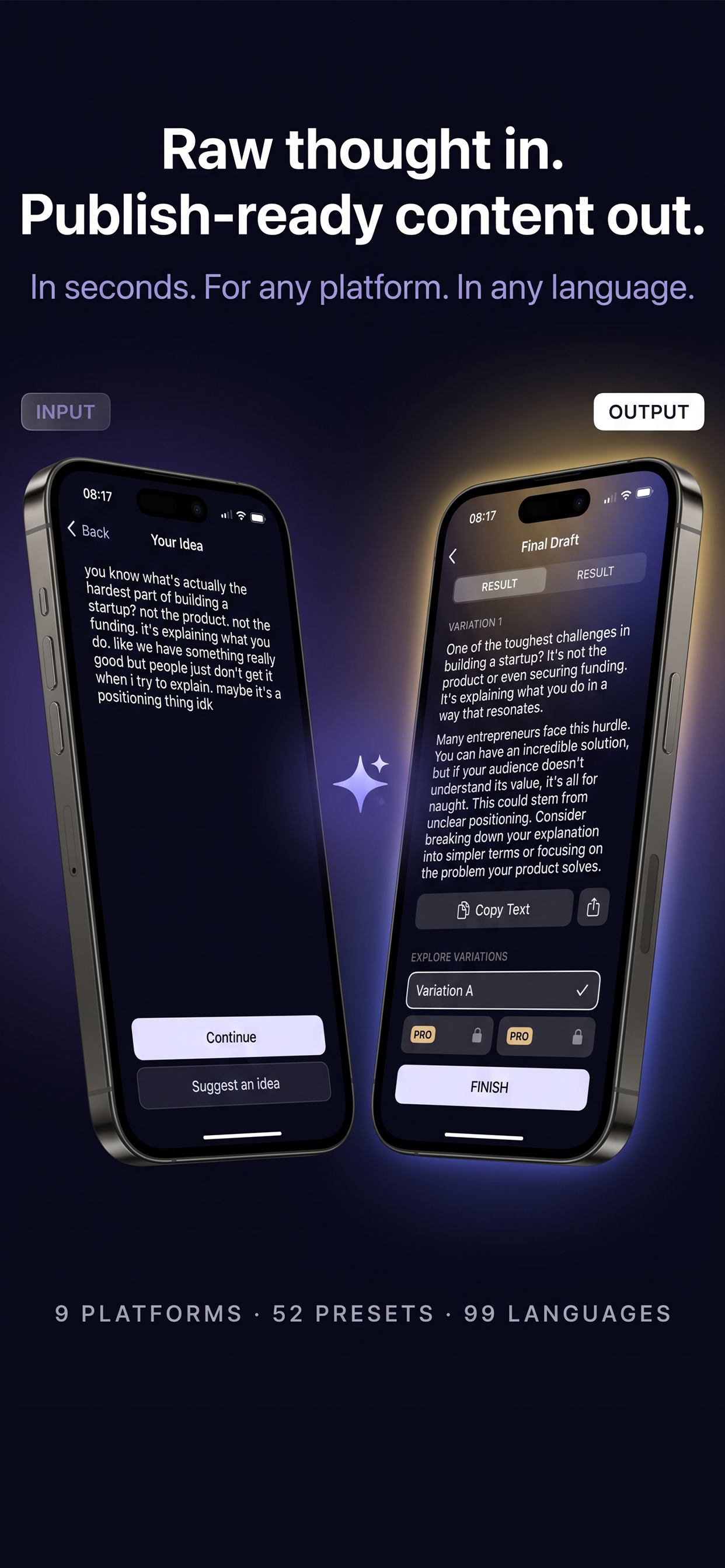Sayform: AI Content Creator